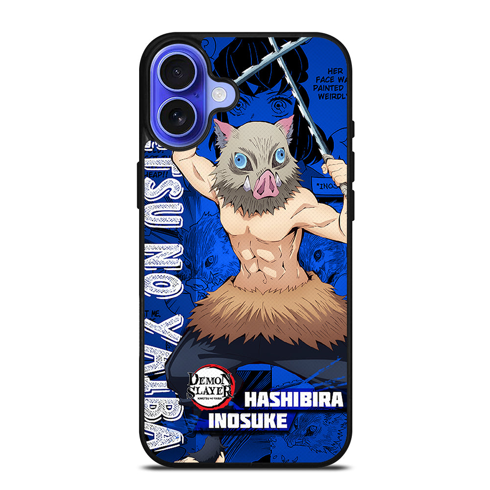 DEMON SLAYER HASHIBIRA INOSUKE iPhone 16 Case Cover