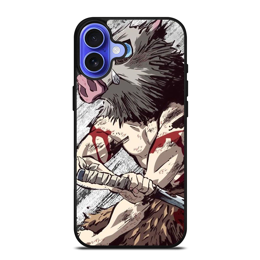 DEMON SLAYER HASHIBIRA INOSUKE 2 iPhone 16 Case Cover