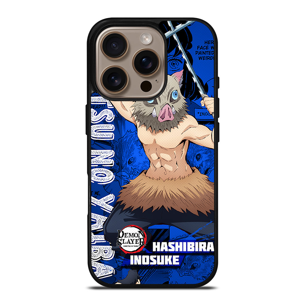 DEMON SLAYER HASHIBIRA INOSUKE iPhone 16 Pro Case Cover