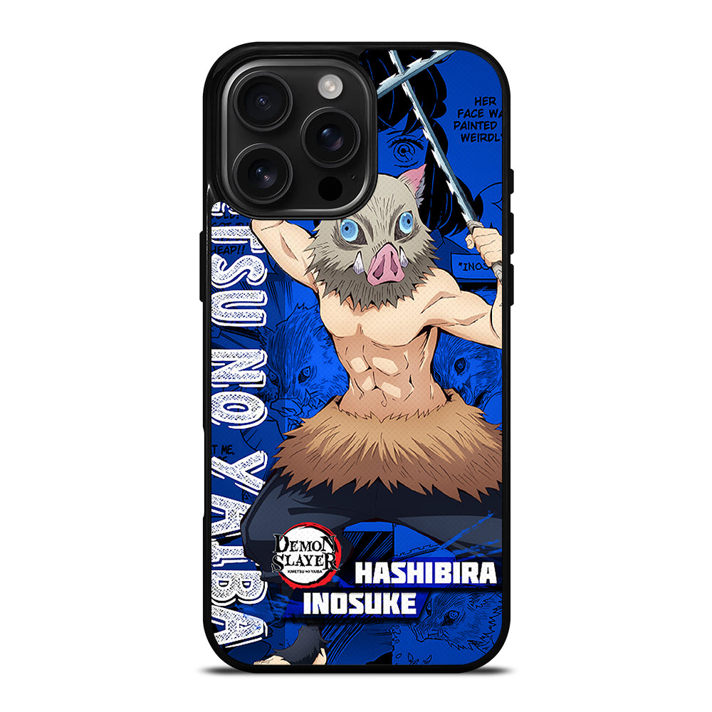 DEMON SLAYER HASHIBIRA INOSUKE iPhone 16 Pro Max Case Cover