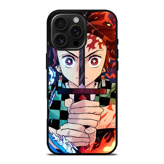 DEMON SLAYER TANJIRO ANIME iPhone 16 Pro Max Case Cover