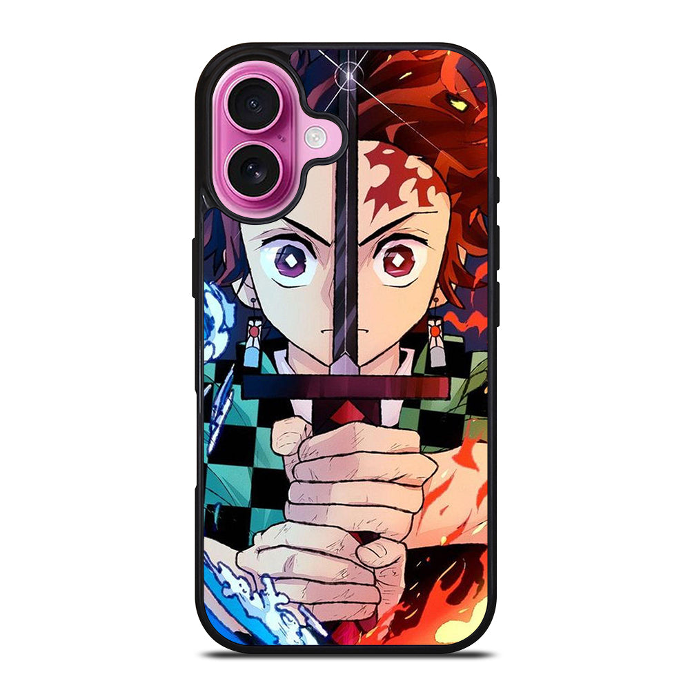DEMON SLAYER TANJIRO ANIME iPhone 16 Plus Case Cover