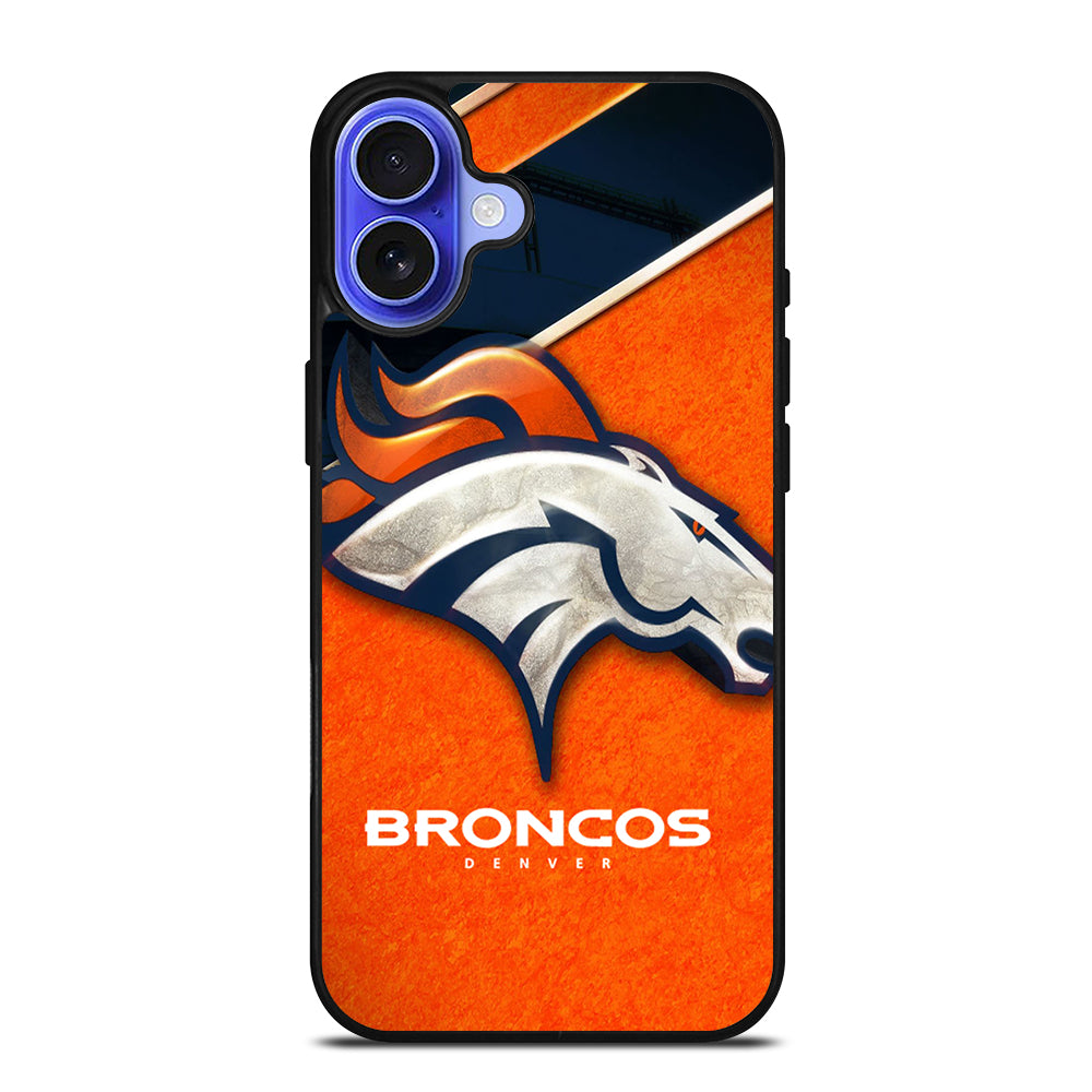 DENVER BRONCOS FOOTBALL LOGO iPhone 16 Case Cover