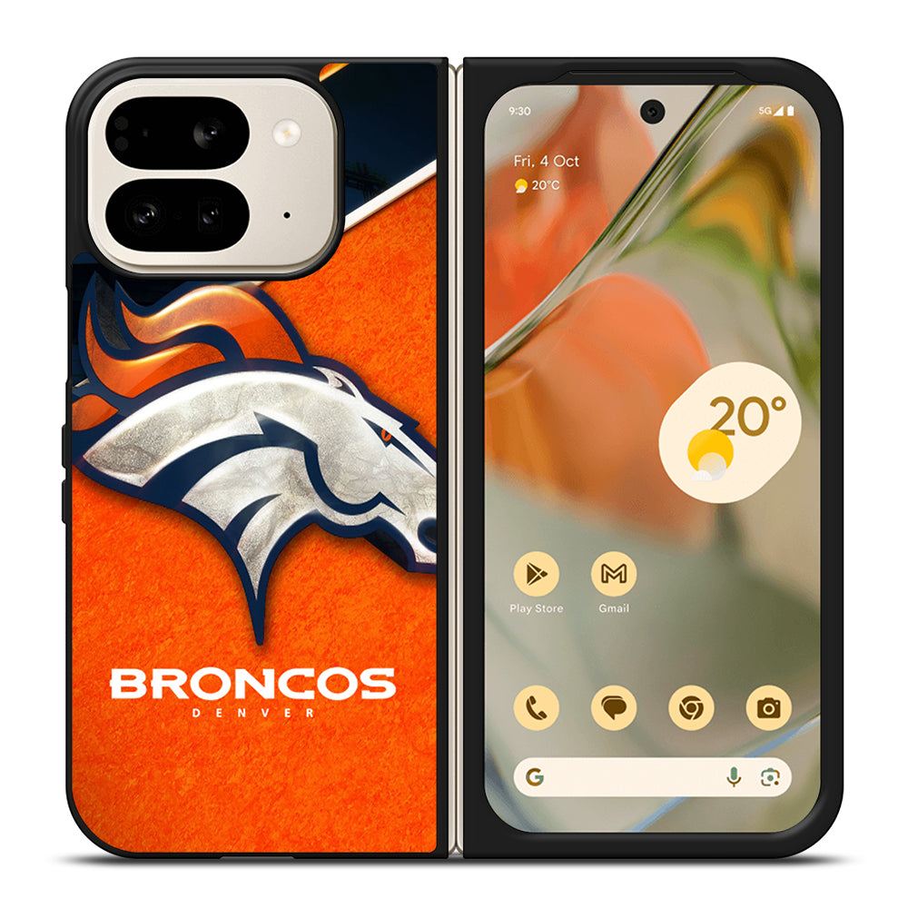 DENVER BRONCOS FOOTBALL LOGO Google Pixel 9 Pro Fold Case Cover