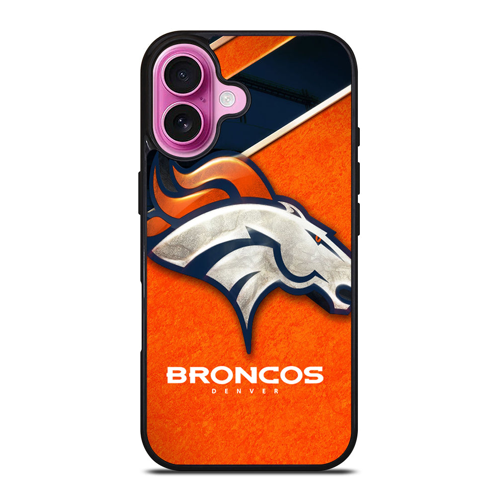 DENVER BRONCOS FOOTBALL LOGO iPhone 16 Plus Case Cover