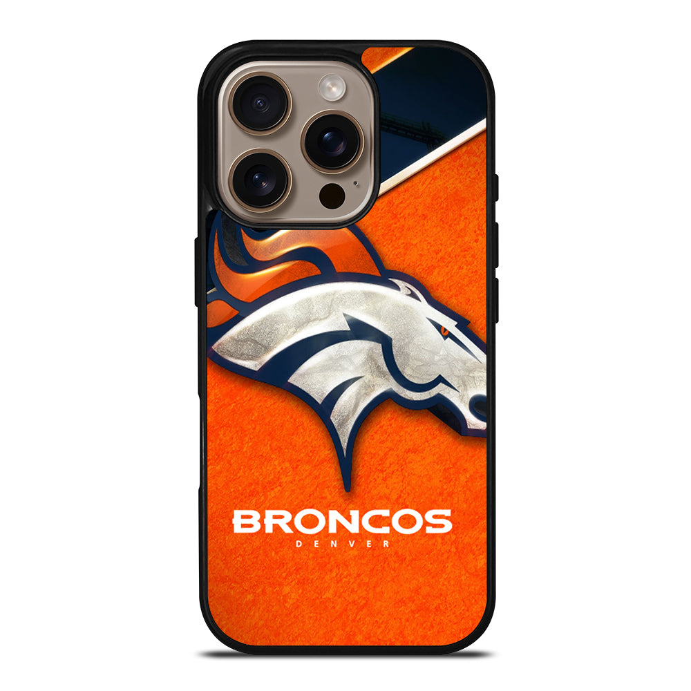 DENVER BRONCOS FOOTBALL LOGO iPhone 16 Pro Case Cover