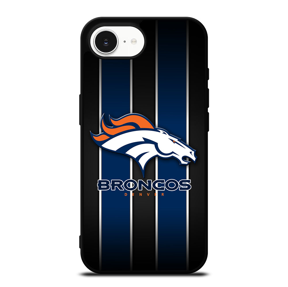 DENVER BRONCOS STRIPE LOGO iPhone 16e Case Cover