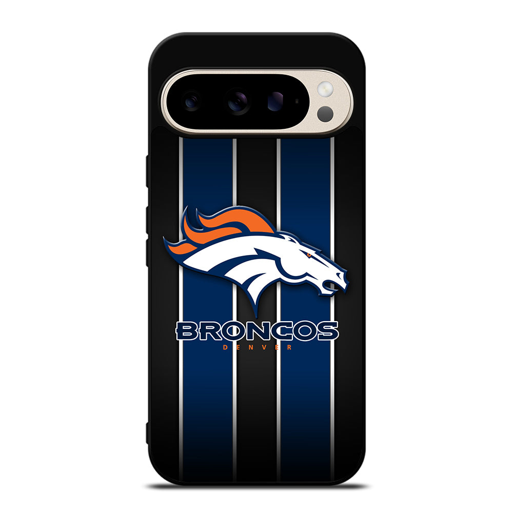 DENVER BRONCOS STRIPE LOGO Google Pixel 9 Pro Case Cover