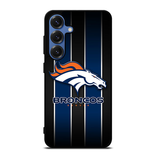 DENVER BRONCOS STRIPE LOGO Samsung Galaxy S25 Case Cover