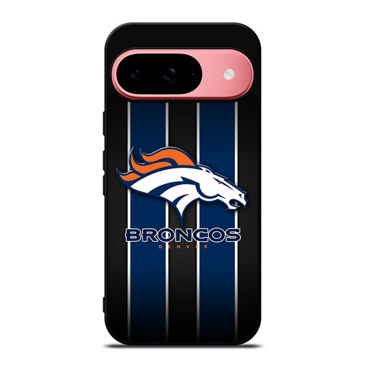 DENVER BRONCOS STRIPE LOGO Google Pixel 9 Case Cover