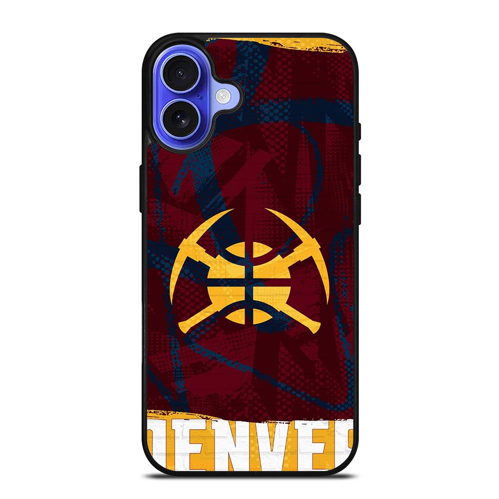 DENVER NUGGETS NBA SYMBOL 2 iPhone 16 Case Cover