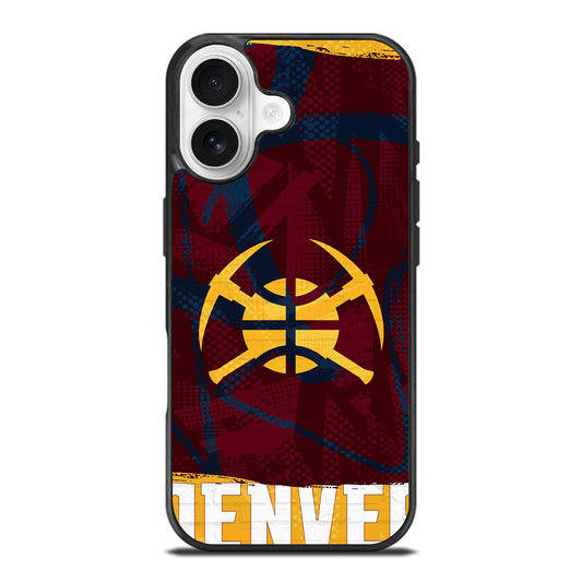 DENVER NUGGETS NBA SYMBOL 2 iPhone 17 Case Cover