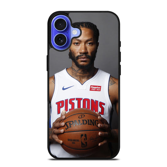 DERRICK ROSE BASKETBALL iPhone 16 Case Cover