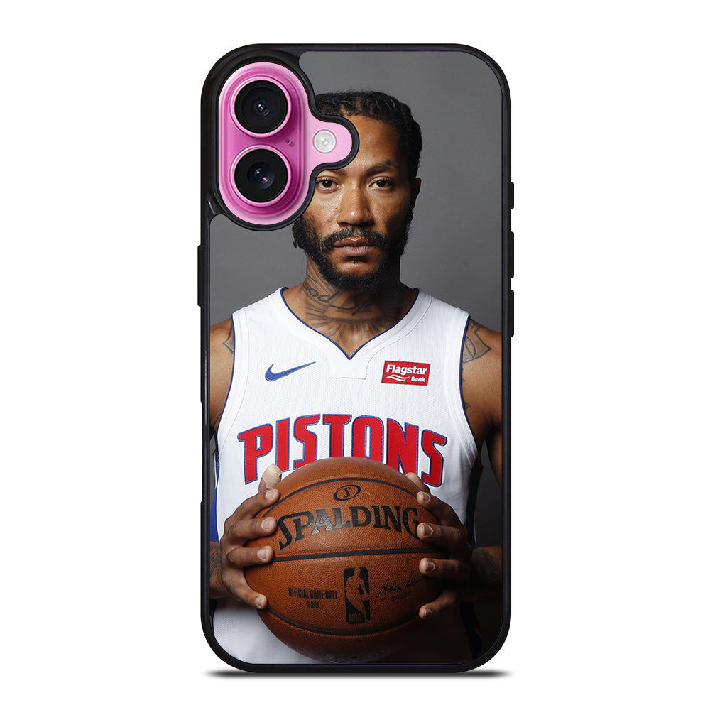 DERRICK ROSE BASKETBALL iPhone 16 Plus Case Cover