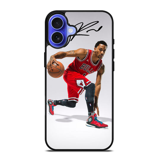 DERRICK ROSE SIGNATURE iPhone 16 Case Cover