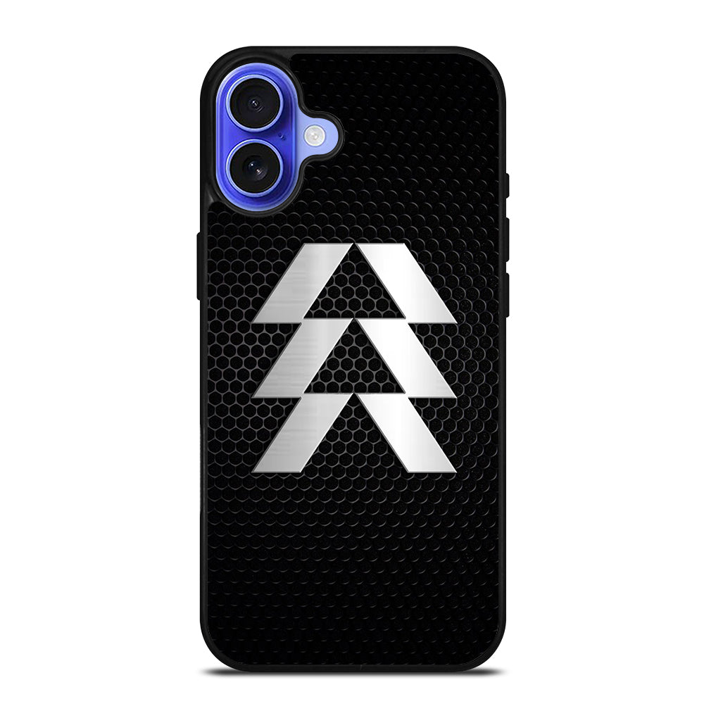 DESTINY HUNTER METAL LOGO iPhone 16 Case Cover