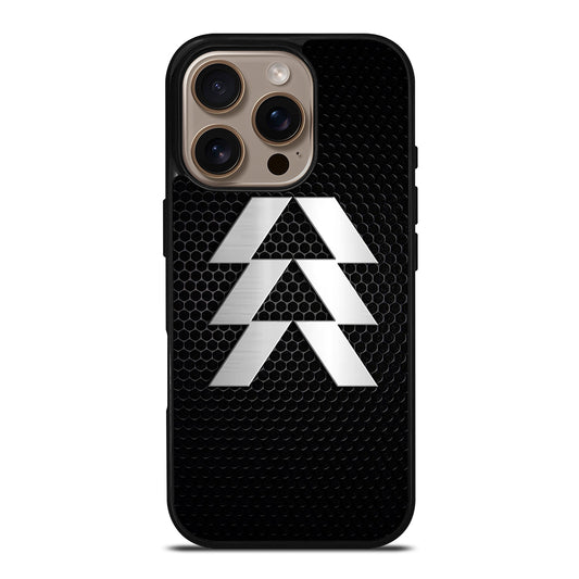 DESTINY HUNTER METAL LOGO iPhone 16 Pro Case Cover