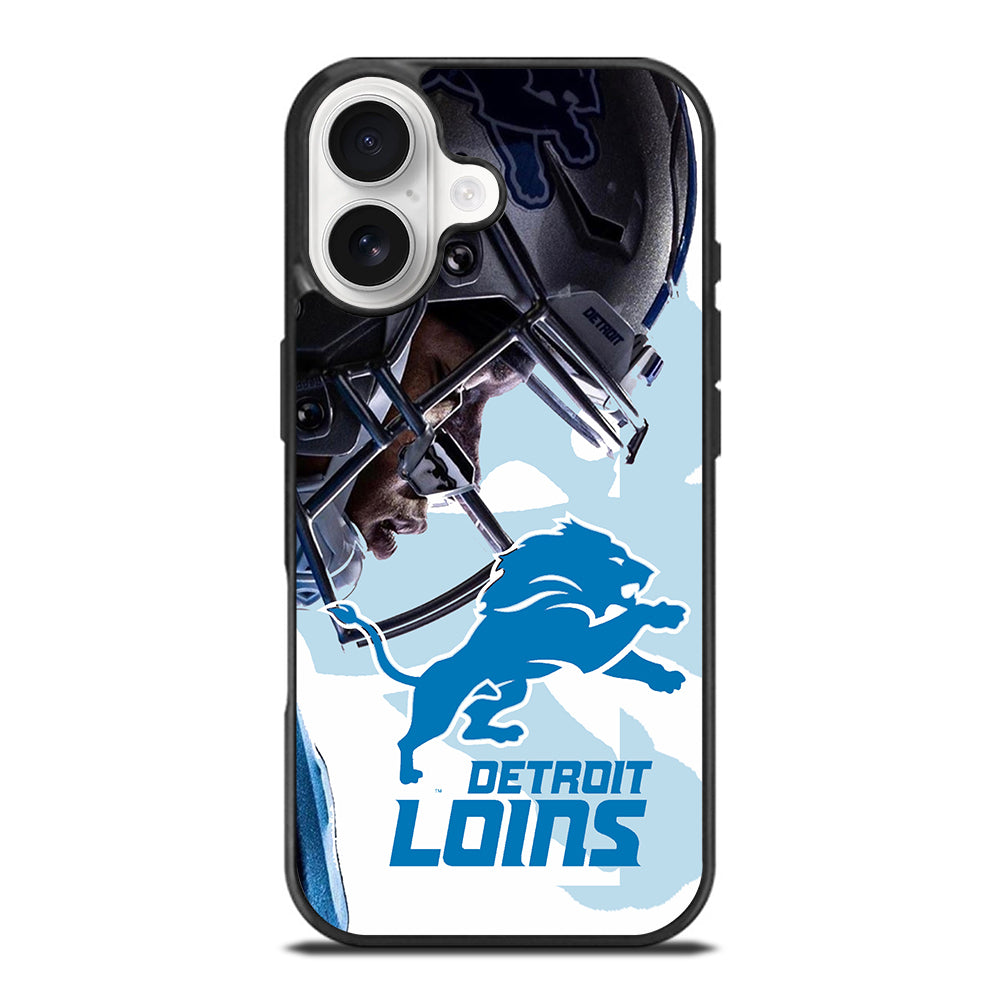 DETROIT LIONS FOOTBALL LOGO iPhone 17 Case Cover