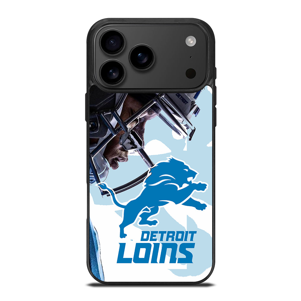 DETROIT LIONS FOOTBALL LOGO iPhone 17 Pro Max Case Cover