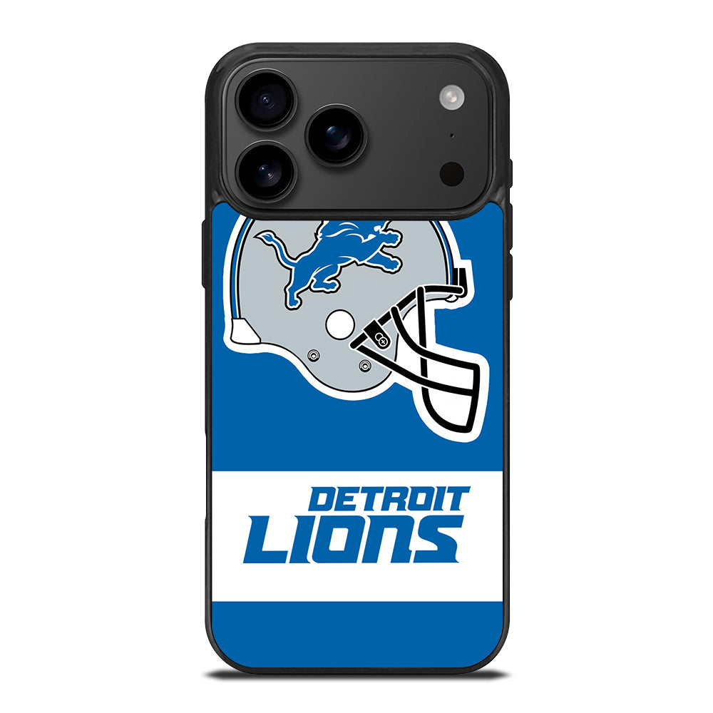 DETROIT LIONS HELMET iPhone 17 Pro Max Case Cover