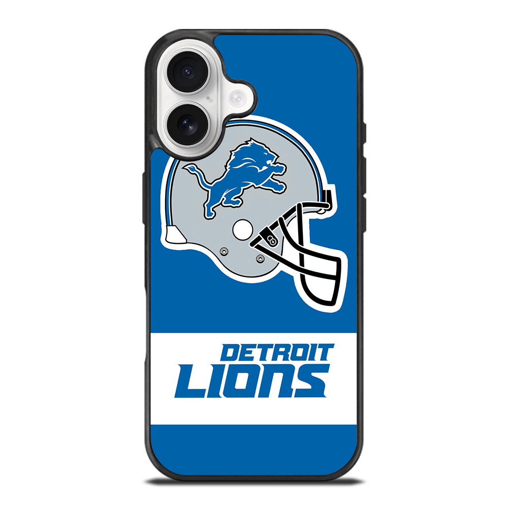 DETROIT LIONS HELMET iPhone 17 Case Cover