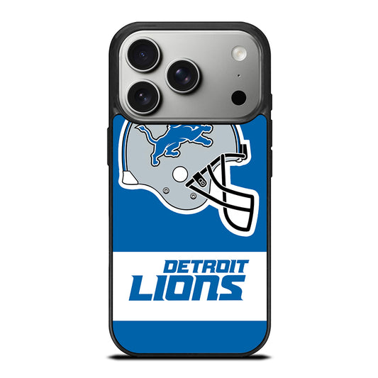 DETROIT LIONS HELMET iPhone 17 Pro Case Cover