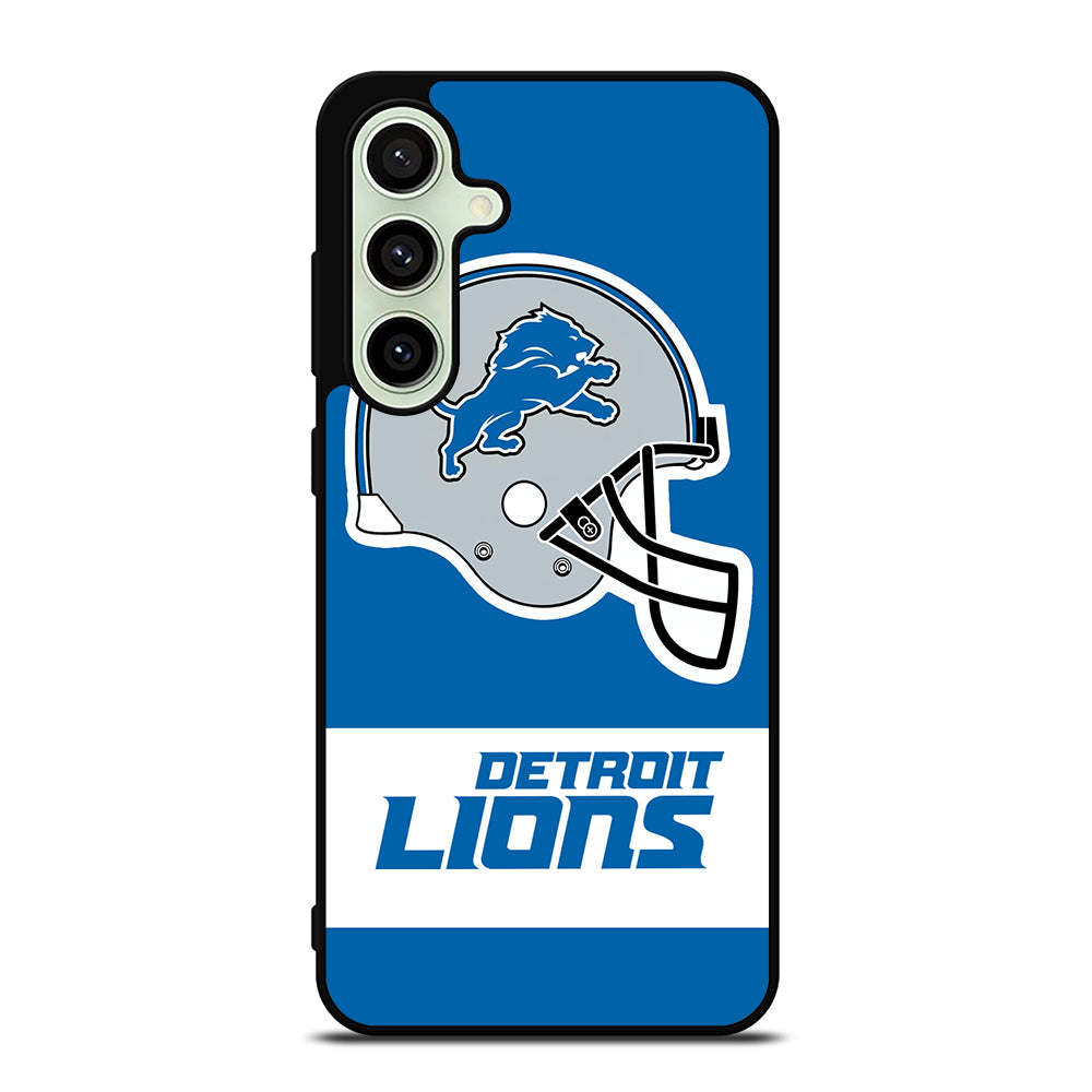 DETROIT LIONS HELMET Samsung Galaxy S24 FE Case Cover