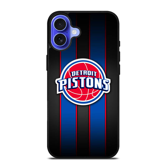 DETROIT PISTONS BASEBALL LOGO 1 iPhone 16 Case Cover