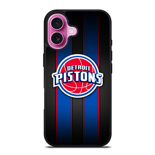 DETROIT PISTONS BASEBALL LOGO 1 iPhone 16 Plus Case Cover