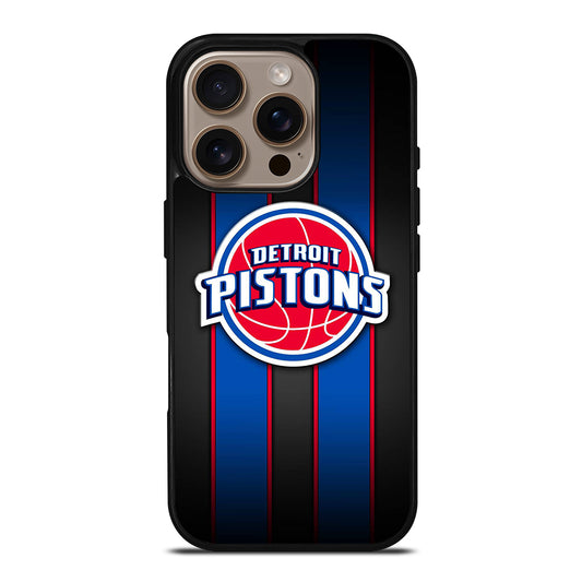 DETROIT PISTONS BASEBALL LOGO 1 iPhone 16 Pro Case Cover