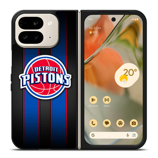 DETROIT PISTONS BASEBALL LOGO 1 Google Pixel 9 Pro Fold Case Cover