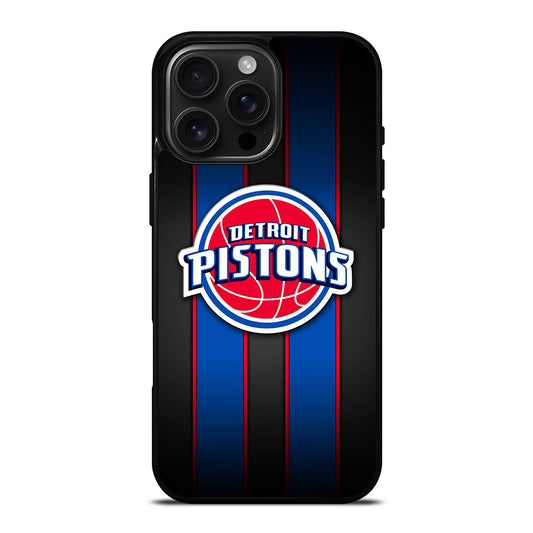 DETROIT PISTONS BASEBALL LOGO 1 iPhone 16 Pro Max Case Cover