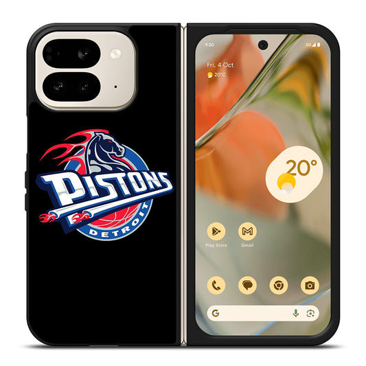 DETROIT PISTONS BASEBALL LOGO 2 Google Pixel 9 Pro Fold Case Cover
