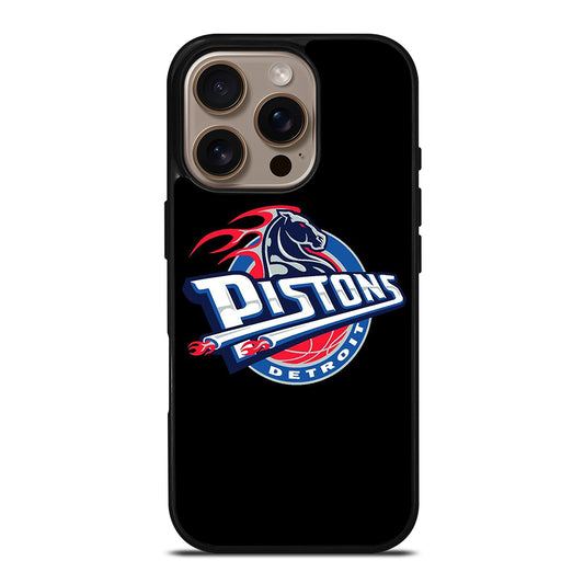 DETROIT PISTONS BASEBALL LOGO 2 iPhone 16 Pro Case Cover