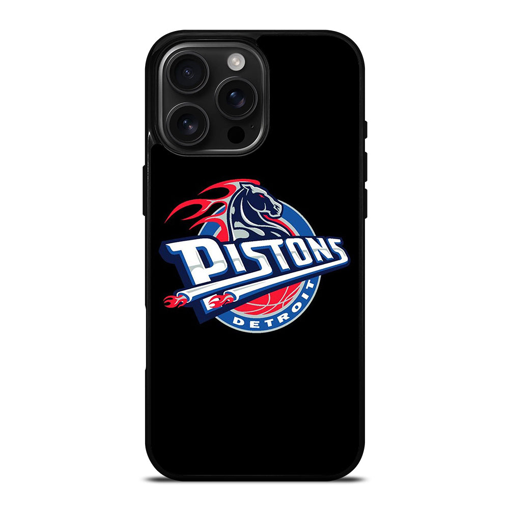 DETROIT PISTONS BASEBALL LOGO 2 iPhone 16 Pro Max Case Cover