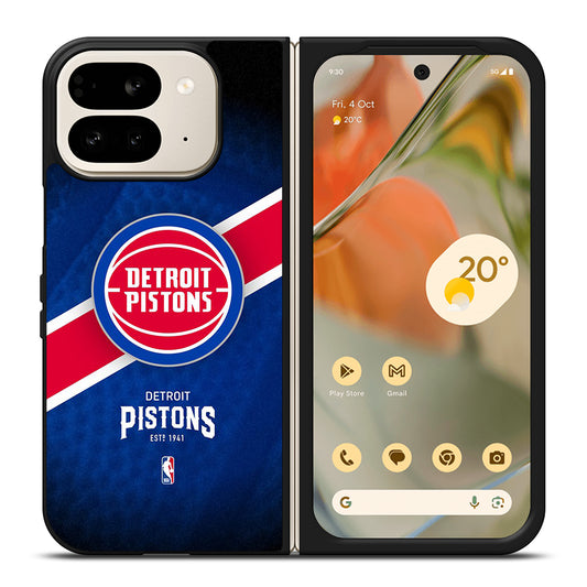 DETROIT PISTONS BASEBALL LOGO 3 Google Pixel 9 Pro Fold Case Cover