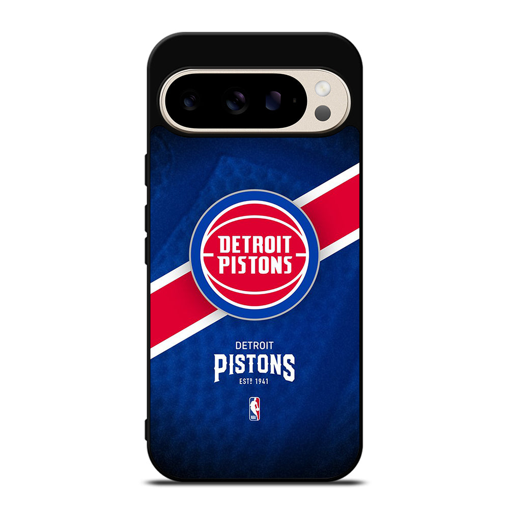 DETROIT PISTONS BASEBALL LOGO 3 Google Pixel 9 Pro Case Cover