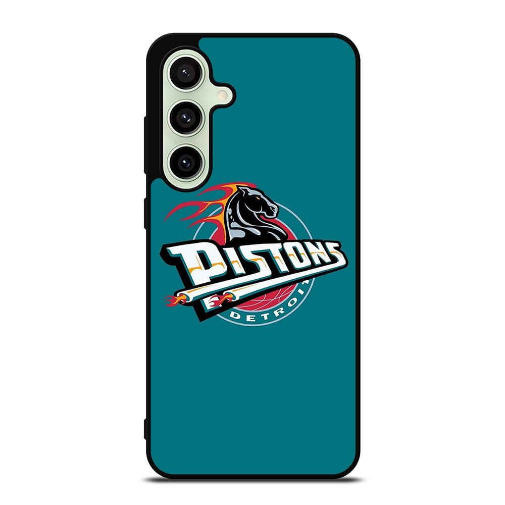 DETROIT PISTONS LOGO BASKETBALL Samsung Galaxy S24 FE Case Cover