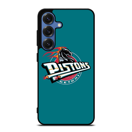 DETROIT PISTONS LOGO BASKETBALL Samsung Galaxy S25 Case Cover