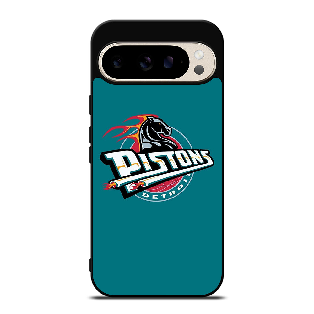 DETROIT PISTONS LOGO BASKETBALL Google Pixel 9 Pro Case Cover