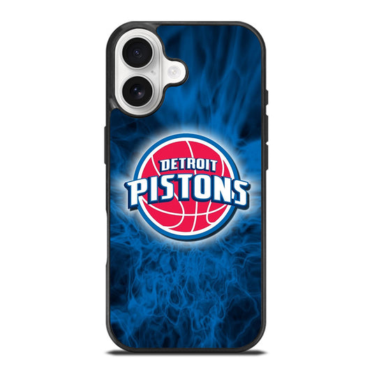 DETROIT PISTONS NBA LOGO iPhone 17 Case Cover