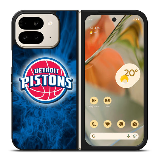 DETROIT PISTONS NBA LOGO Google Pixel 9 Pro Fold Case Cover