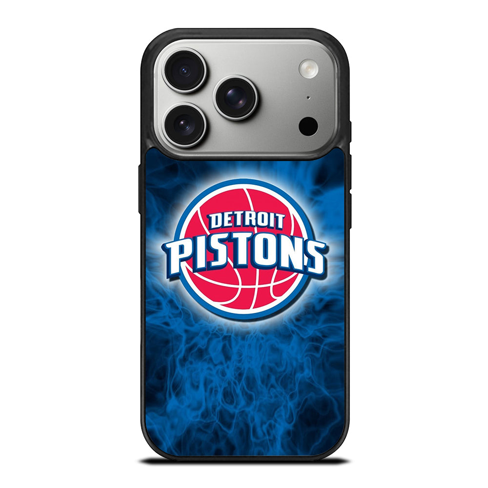 DETROIT PISTONS NBA LOGO iPhone 17 Pro Case Cover