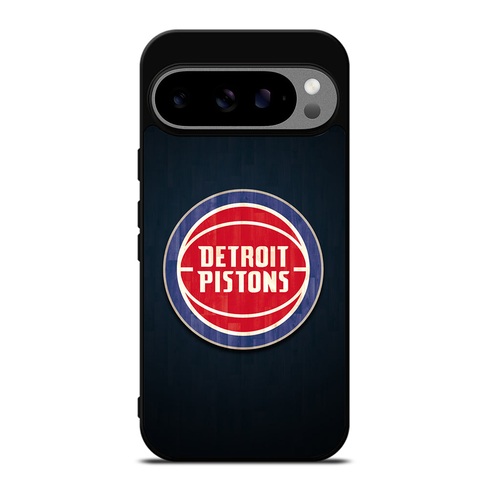 DETROIT PISTONS WOODEN LOGO Google Pixel 9 Pro XL Case Cover