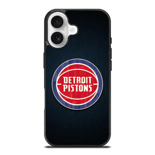 DETROIT PISTONS WOODEN LOGO iPhone 17 Case Cover