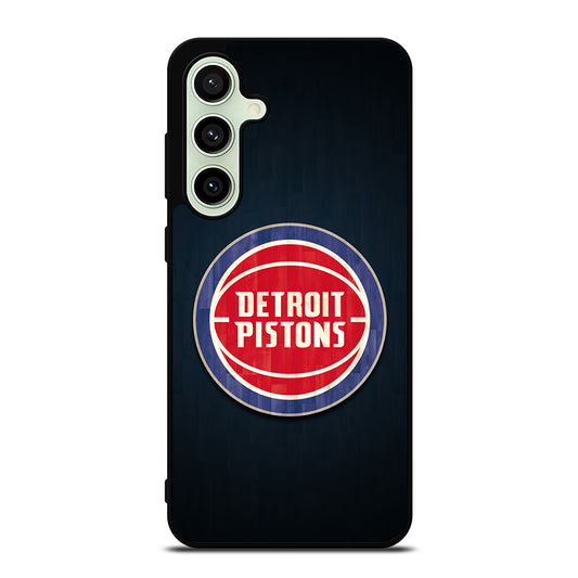 DETROIT PISTONS WOODEN LOGO Samsung Galaxy S24 FE Case Cover