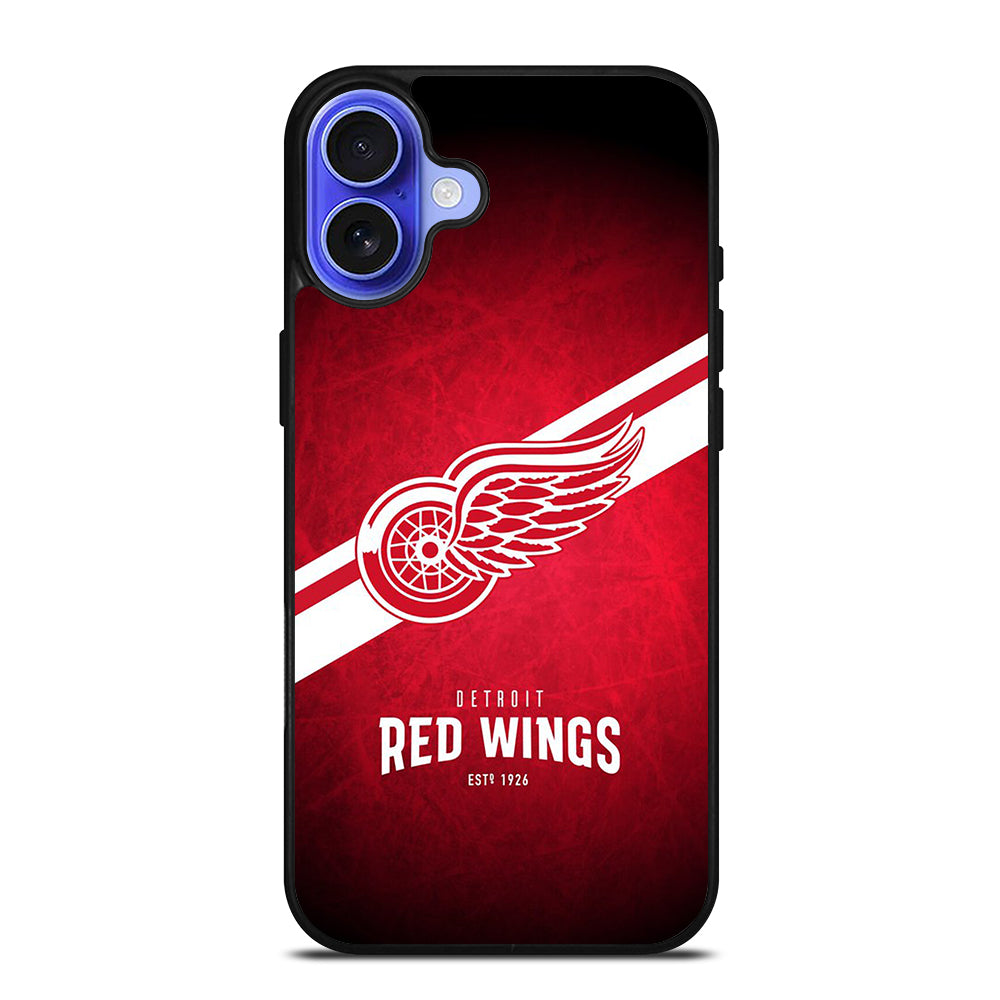 DETROIT REDWINGS HOCKEY NHL 1 iPhone 16 Case Cover