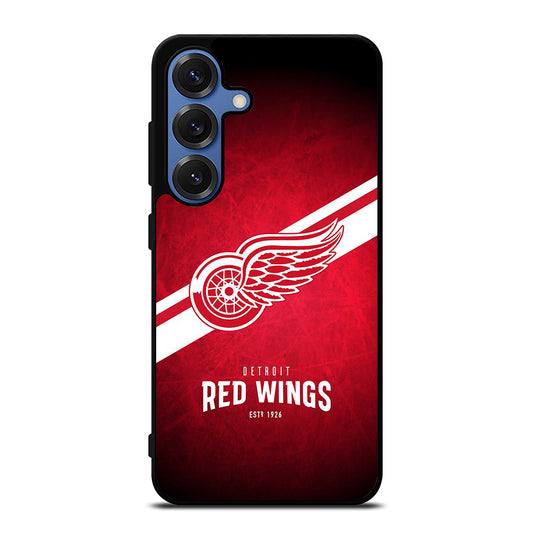 DETROIT REDWINGS HOCKEY NHL 1 Samsung Galaxy S25 Case Cover