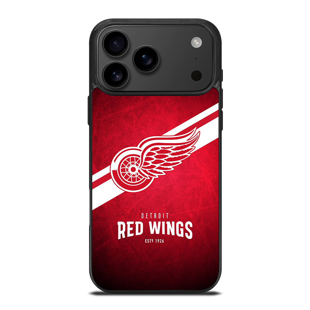 DETROIT REDWINGS HOCKEY NHL 1 iPhone 17 Pro Max Case Cover
