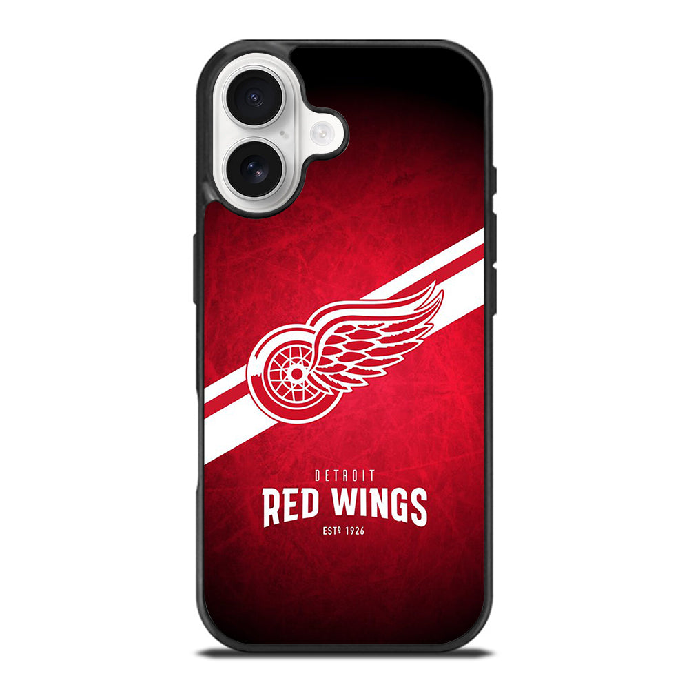DETROIT REDWINGS HOCKEY NHL 1 iPhone 17 Case Cover